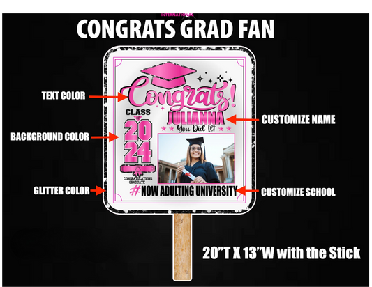 Custom Grad Fans