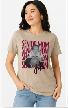 Personalized Senior Mom Shirt, with Photo