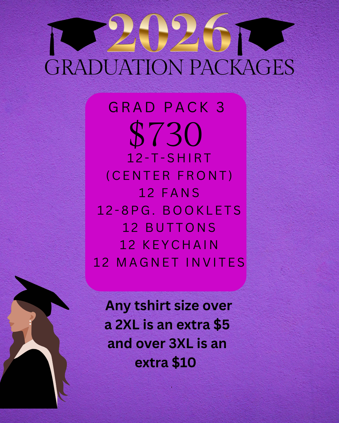 2026 Graduation Package – Grad Pack 3