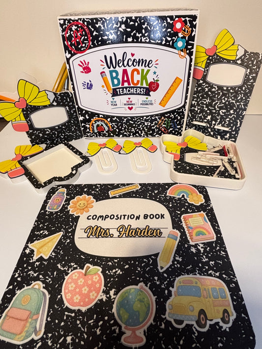 Welcome Back Teacher Desk Collection